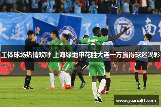 工体球场热情欢呼 上海绿地申花胜大连一方赢得球迷喝彩